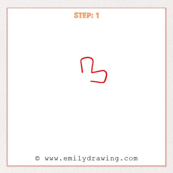 how to draw a cross with wings - A simple rounded outline forming the base shape of a cross with smooth corners.